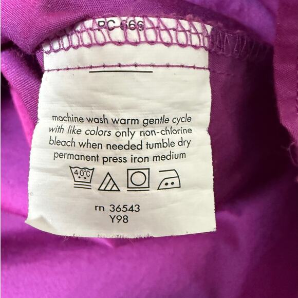 Kenneth Cole Reaction Magenta Purple Slim Fit Button-Up Dress Shirt Mens Size 17 - Picture 6 of 9